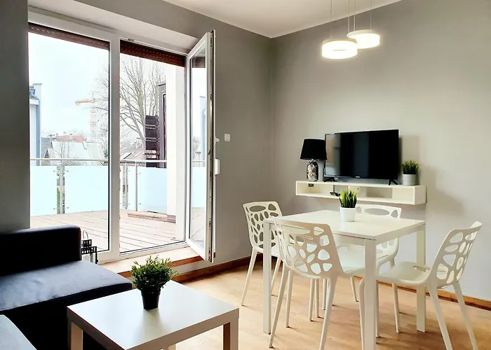 Apartmán Brzezno Z Tarasem *