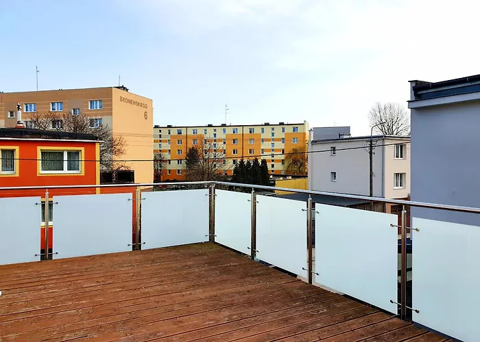 Brzezno Z Tarasem Apartmán